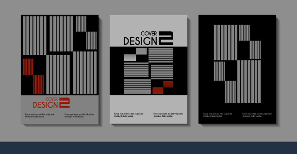 矢量极简封面设计。图片下载