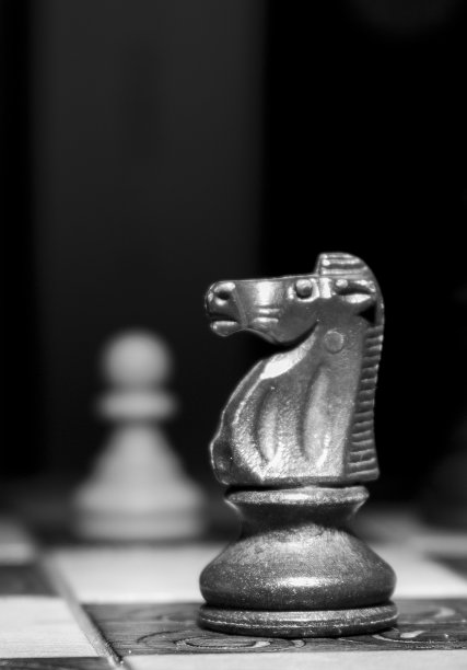 棋盘上的象棋图片下载