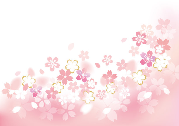 樱花矢量图素材ID：304439112