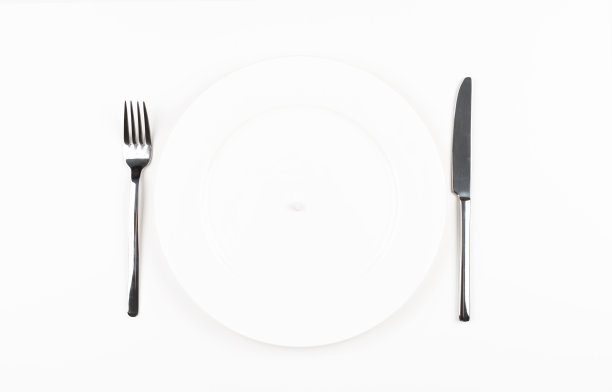 盘子和刀叉图片下载