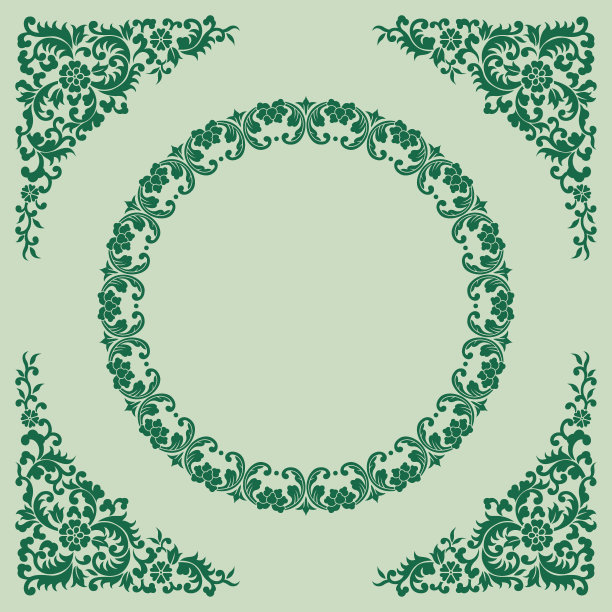 中式设计元素图片下载