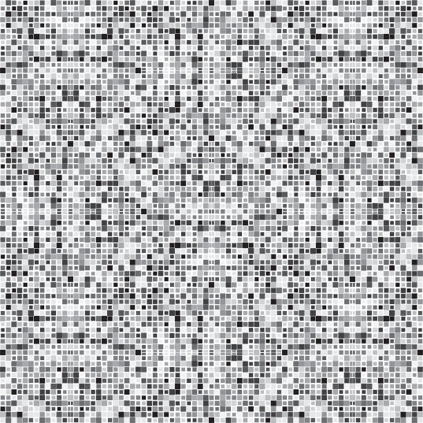 无缝的抽象的马赛克。正方形的几何图案。素材图片