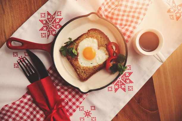 情人节早餐图片下载