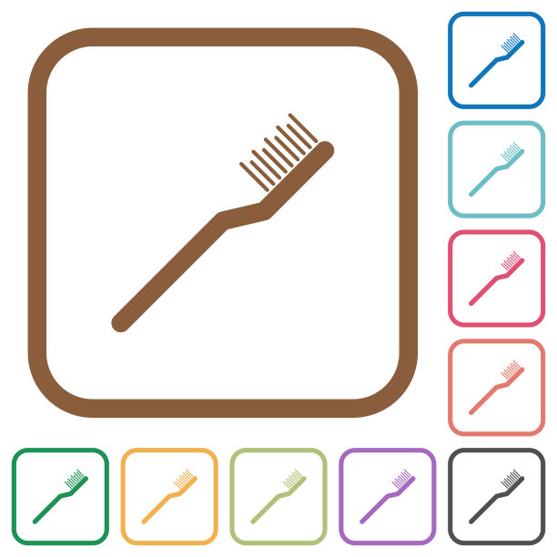 牙刷简单的图标图片下载