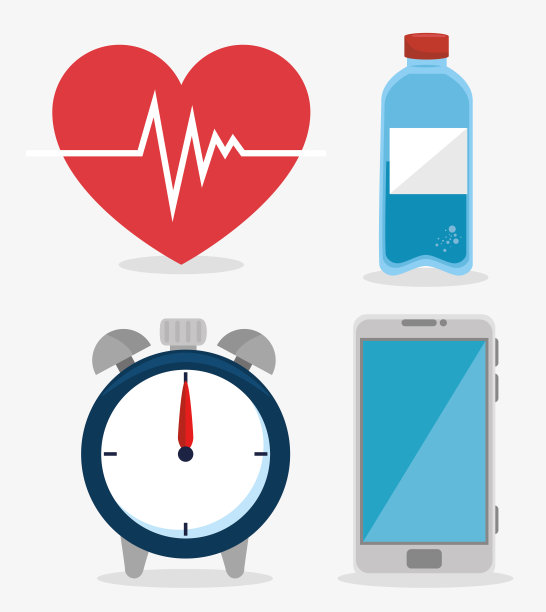 健康的生活方式设计图片下载