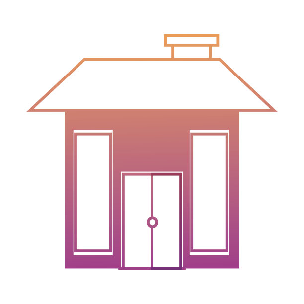 现代住宅图标形象图片下载