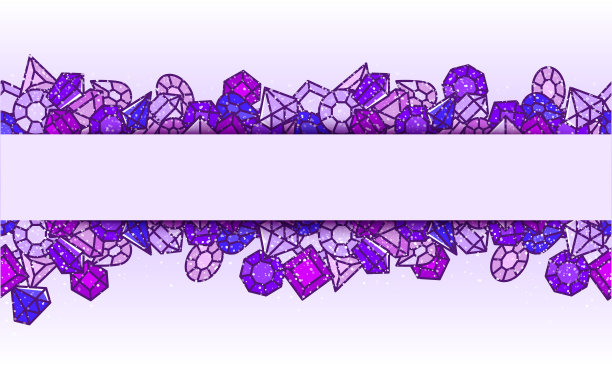珠宝向量背景图片下载