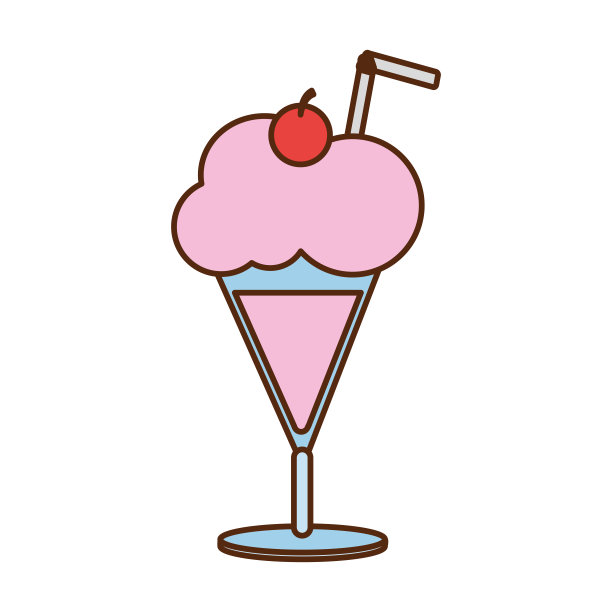 孤立式冰淇淋设计图片下载