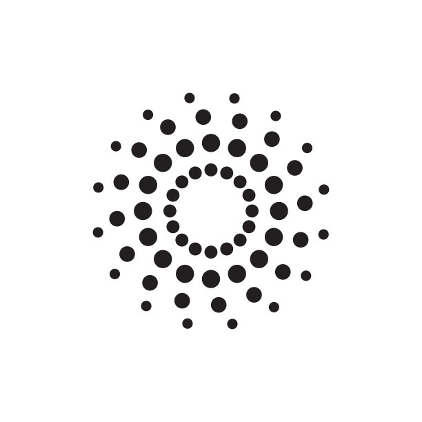 抽象圆形网点形式图片下载