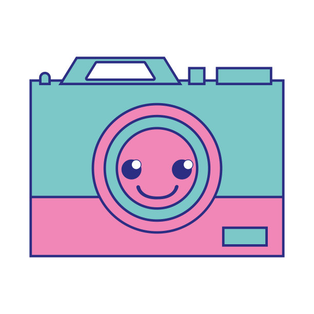 全彩快乐摄像技术卡哇伊卡通图片下载