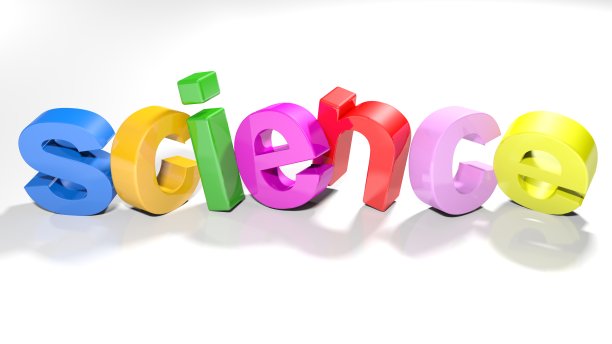 彩色科学3D书写- 3D渲染图片下载