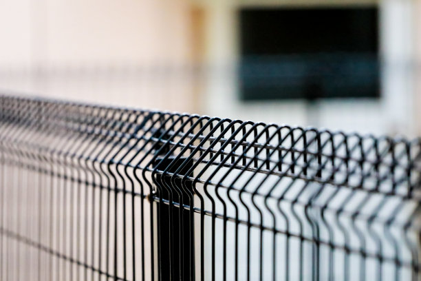 保安房用钢栅栏墙图片下载