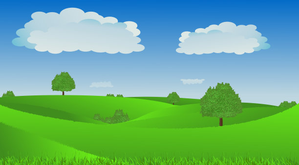 绿色草地上照片图片下载