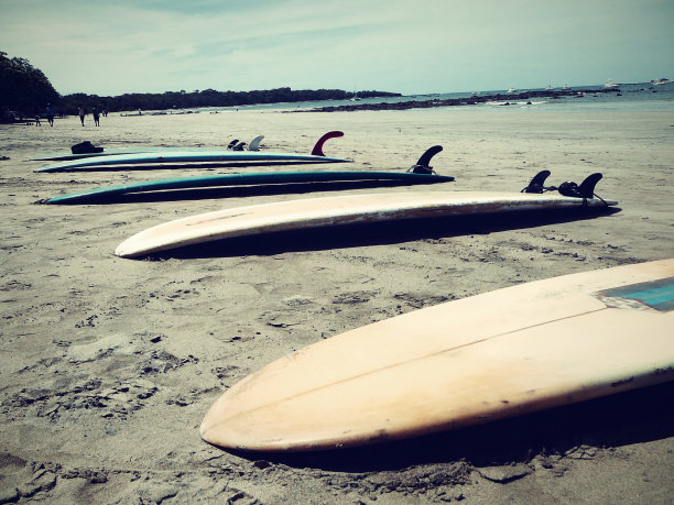 哥斯达黎加的冲浪板图片下载