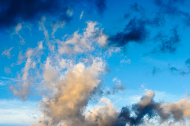 蓝天有云，背景图片下载