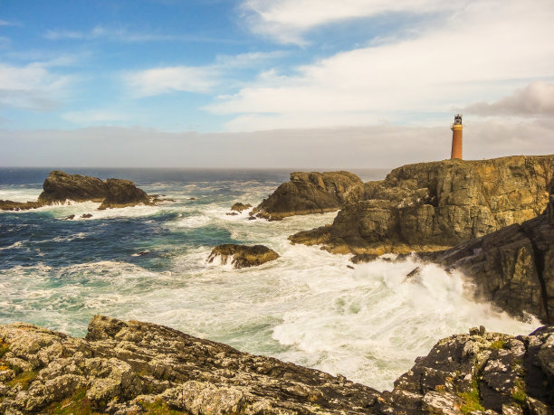 路易斯岛，苏格兰，路易斯灯塔图片下载