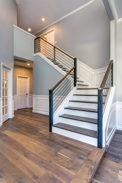 豪华定制建造的家庭内部素材图片