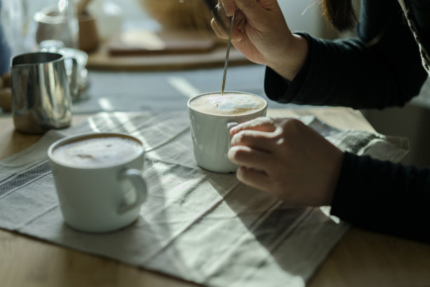 拿铁咖啡图片下载