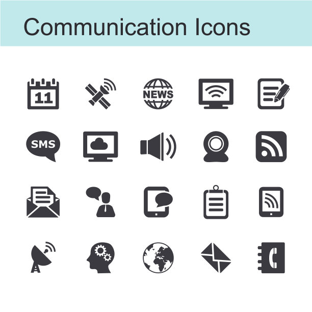 沟通图标图片下载