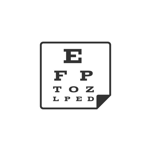 BW图标-眼睛测试页面图片下载