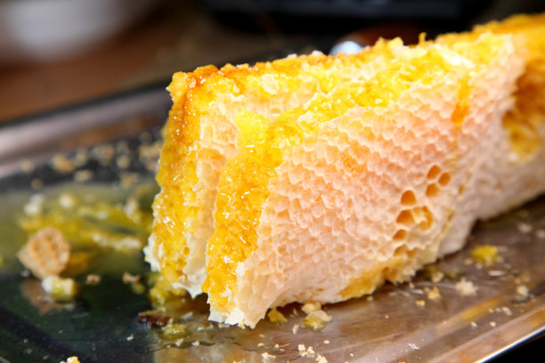 蜂巢,蜂蜜。养蜂的产物。素材图片