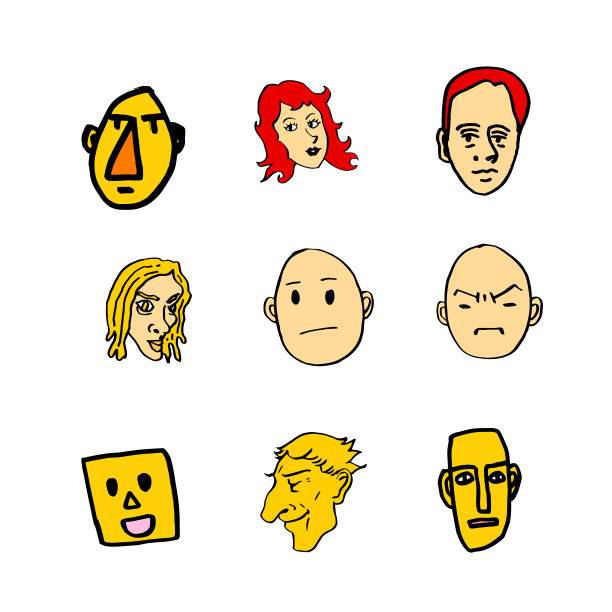 面部表情图片下载