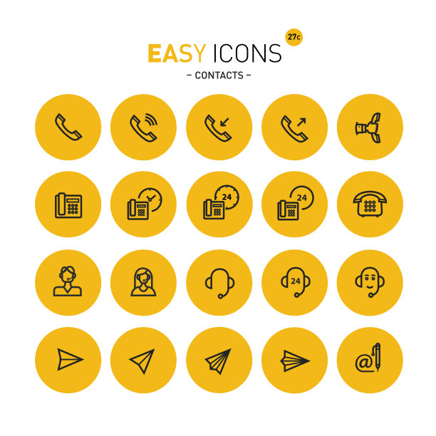 简单的图标27c联系人图片下载