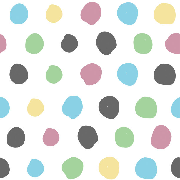 无缝背景与彩色圆图片下载