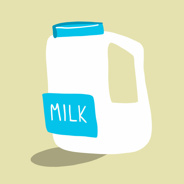 塑料瓶里的牛奶图片下载