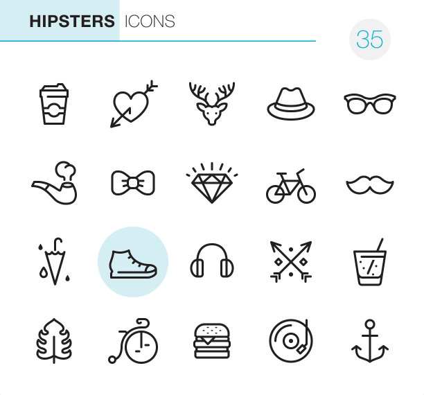 潮人-像素完美图标图片下载