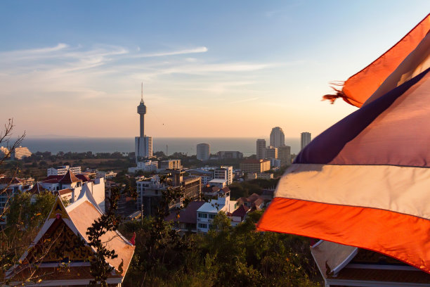 泰国芭堤雅日落图片下载