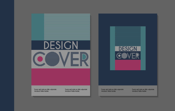 矢量极简封面设计。图片下载