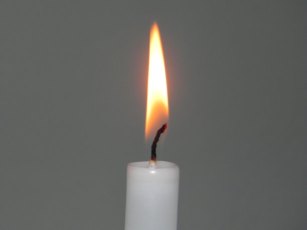点燃的蜡烛图片下载