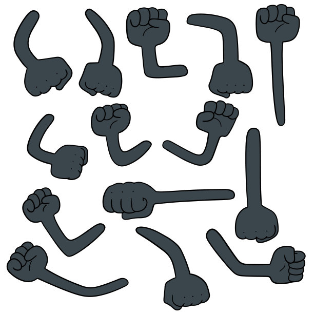 卡通的手臂图片下载