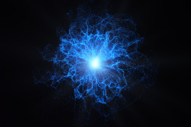 发光的等离子体背景图片下载