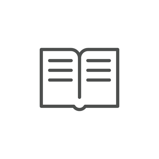 书本线性图标图片下载