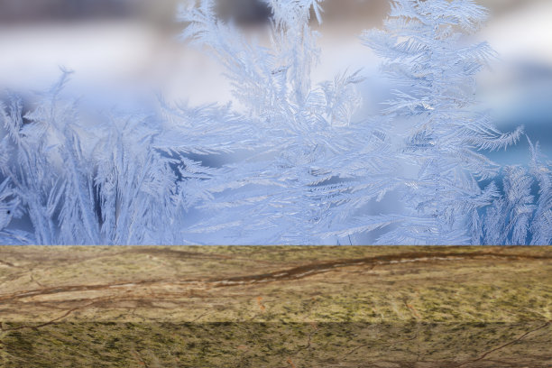 空的顶部大理石台面和散景背景图片下载