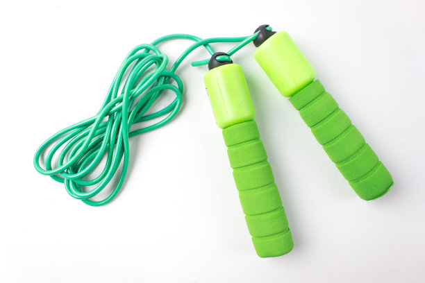 绿色跳绳隔离图片下载