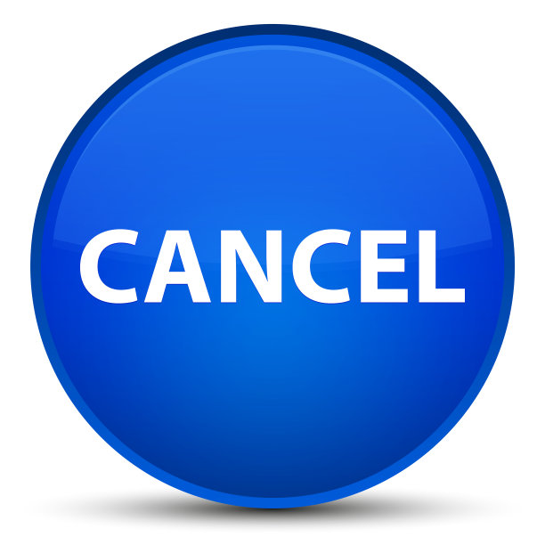 取消特殊的蓝色圆形按钮图片下载