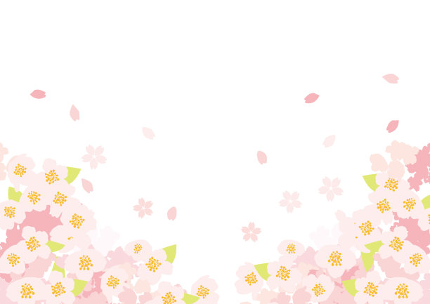 樱花矢量图素材ID：304688334