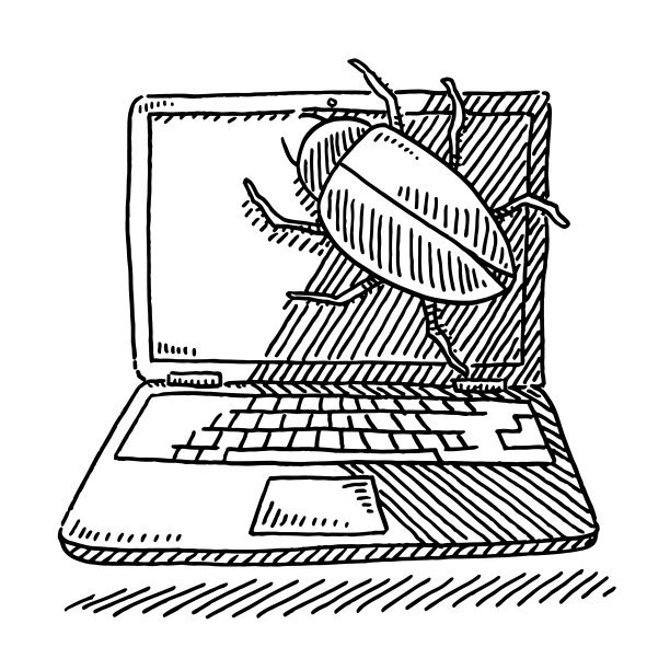 笔记本电脑错误故障绘图图片下载