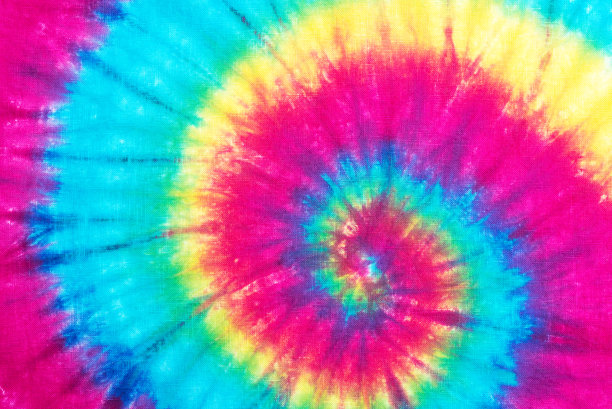 螺旋扎染图案图片下载