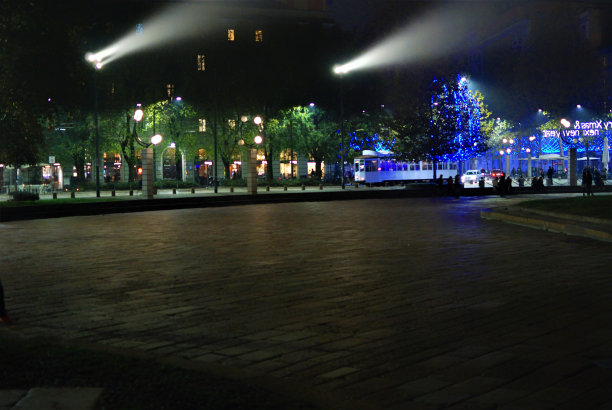 米兰和平拱门广场图片下载