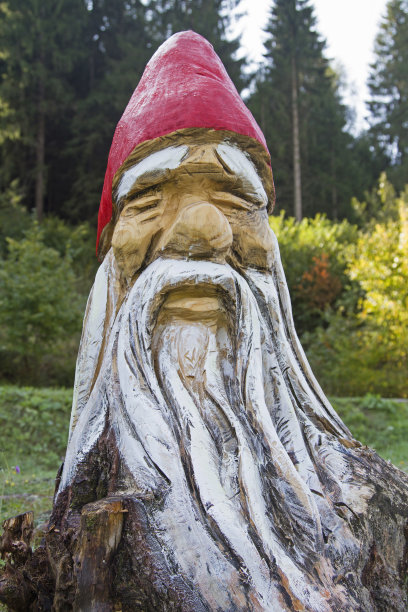 画得很奇特的树干图片下载