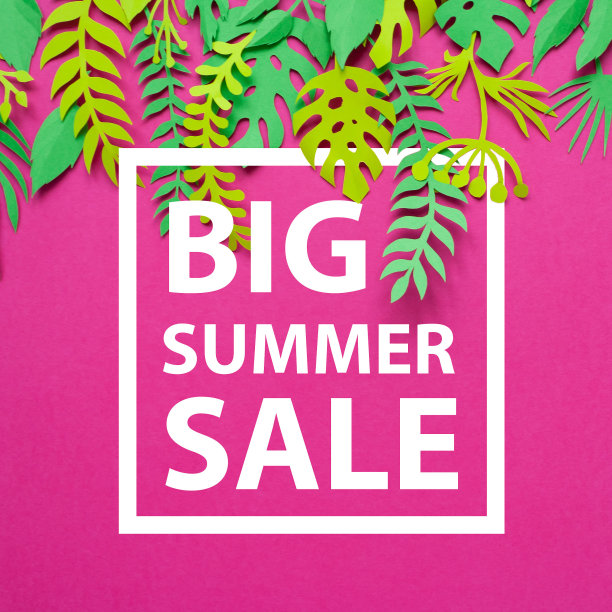 夏季促销模板横幅图片下载