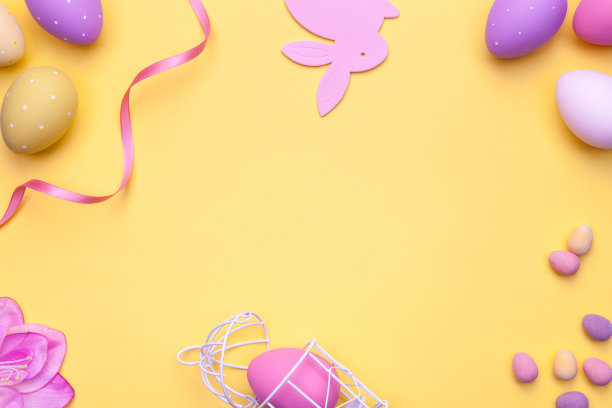 复活节的背景素材图片