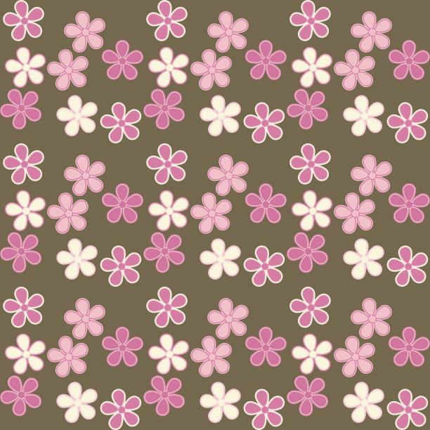 无缝模式。花卉图案。美丽的无缝纹理。程式化的花朵。花的背景。柔和的模式。花店。樱花。盛开的樱花。图片下载
