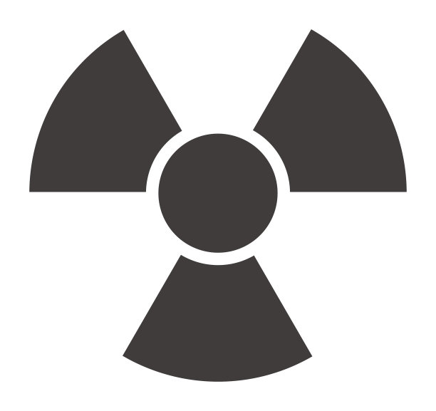 放射性标志图标图片下载