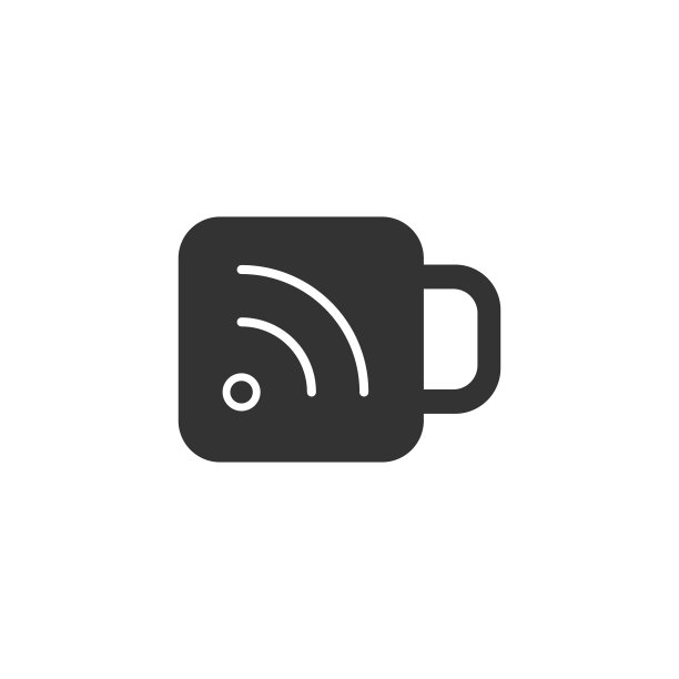 黑白图标 - RSS订阅杯图片下载