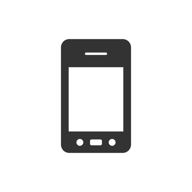 黑白图标 - 智能手机图片下载